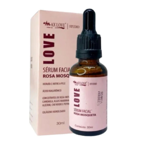 Sérum Facial Rosa + Vitamina C - Max Love