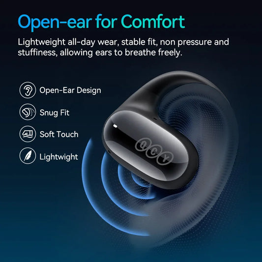 Fone Esportivo Open-Ear Bluetooth 5.4