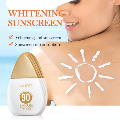 Protetor Solar SPF 90+ para Rosto e Corpo